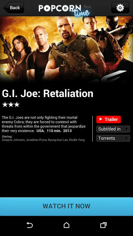 Popcorn Time APK screenshots 6