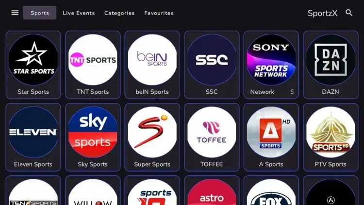 SportzX TV APK Screenshots 4