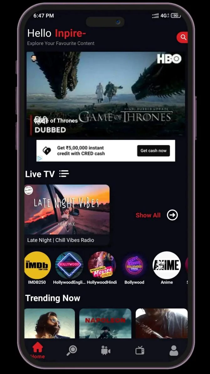 Movies Hub APK Screenshot image