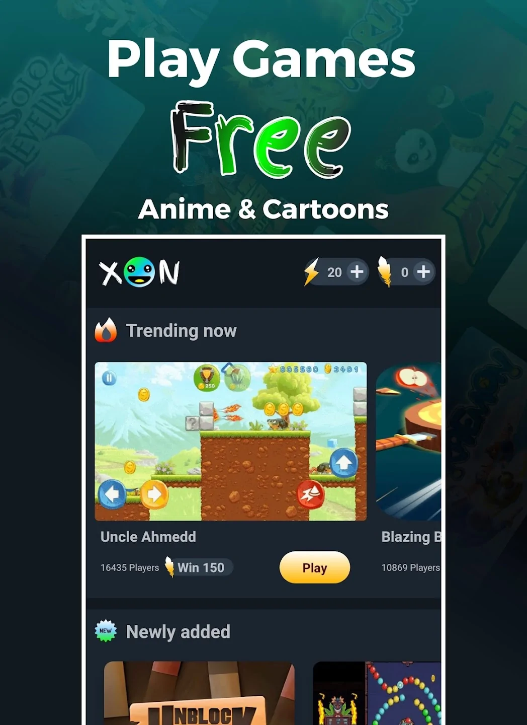 XON APP Screenshot image