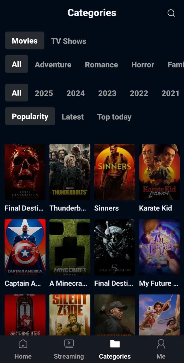 PPCine Fr APK Screenshot image