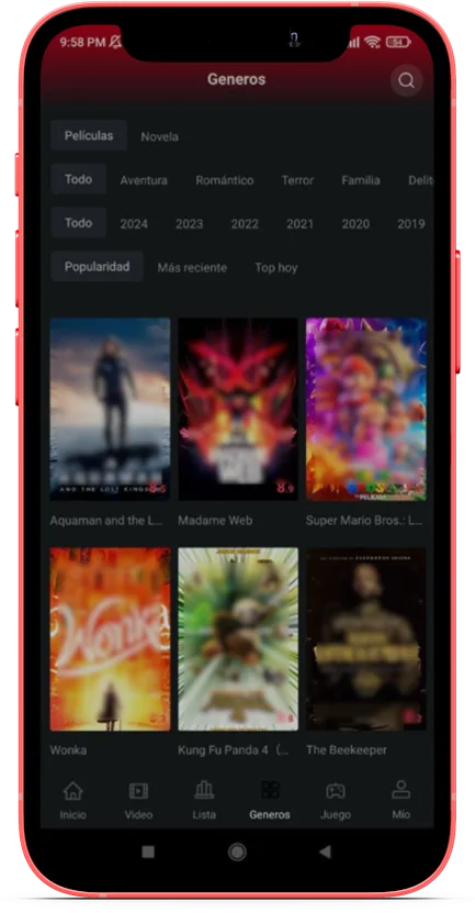 Cinema ES APK Screenshot image