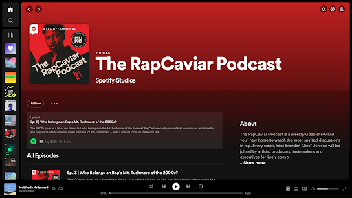 Spotify Screenshot image