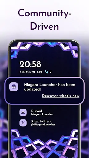 Niagara Launcher Screenshot image