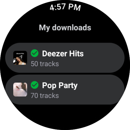 Deezer Screenshot image