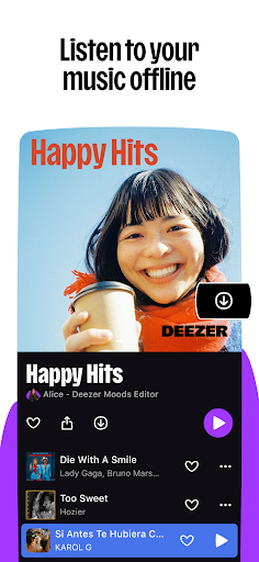 Deezer Screenshot image