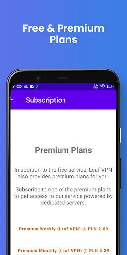 Leaf VPN Screenshot image