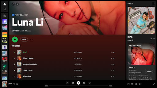 Spotify Screenshot image