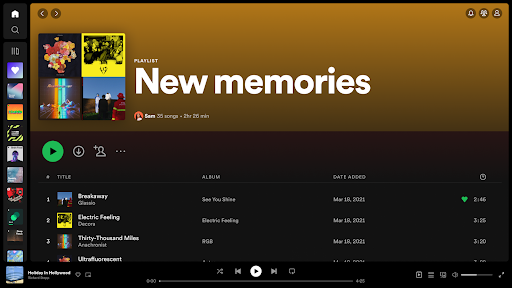 Spotify Screenshot image