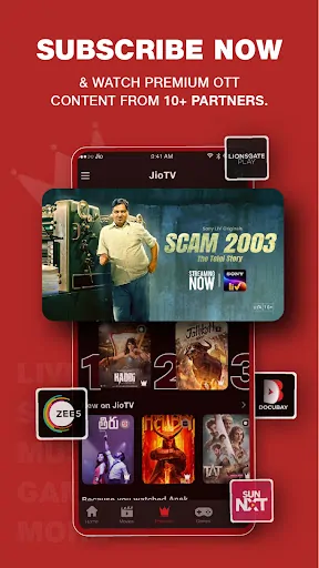 JioTV Live TV Screenshot image