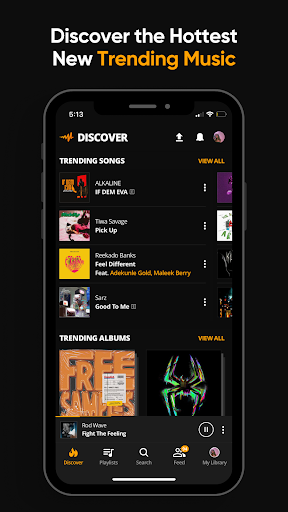 Audiomack Screenshot image