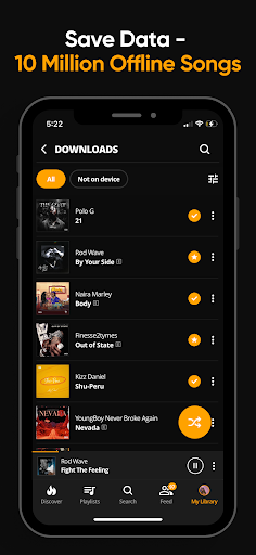 Audiomack Screenshot image