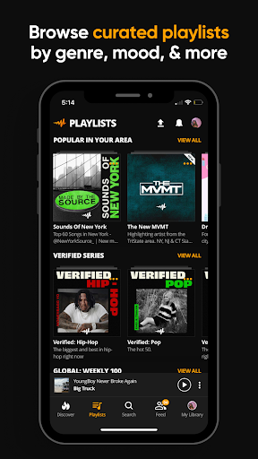 Audiomack Screenshot image