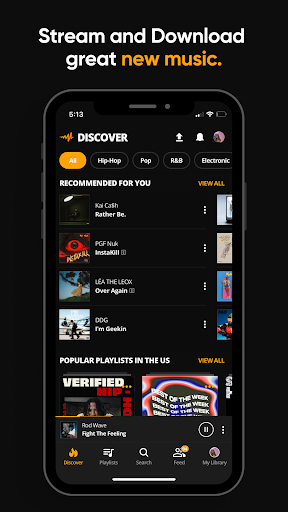 Audiomack Screenshot image