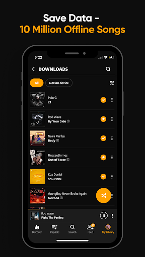 Audiomack Screenshot image
