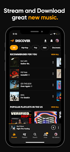 Audiomack Screenshot image