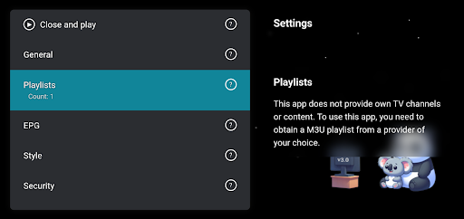 M3U IPTV Screenshot image