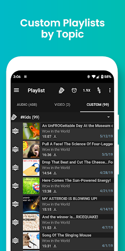 Podcast Addict Screenshot image