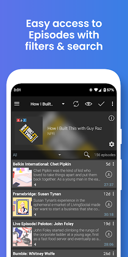 Podcast Addict Screenshot image
