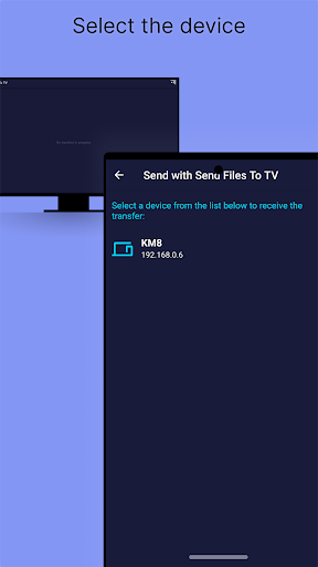 Send files to TV Screenshot image