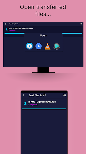 Send files to TV Screenshot image
