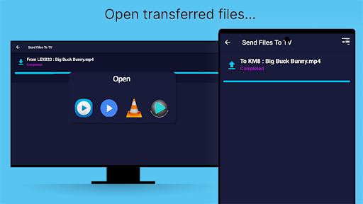 Send files to TV Screenshot image