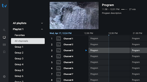 TiviMate IPTV Player Screenshot image