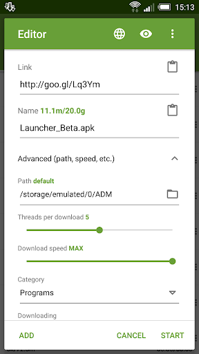 Advanced Download Manager Screenshot image