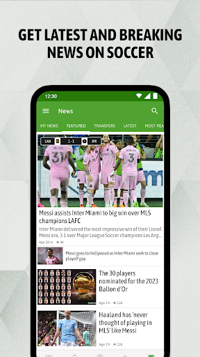BeSoccer Screenshot image