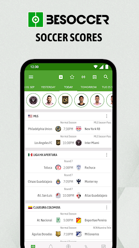 BeSoccer Screenshot image