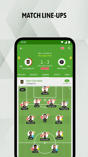 BeSoccer Screenshot image