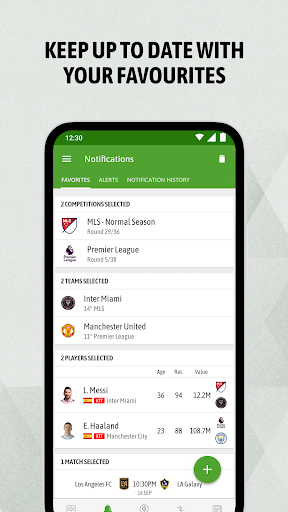BeSoccer Screenshot image