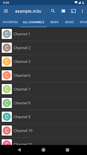 IPTV Pro Screenshot image