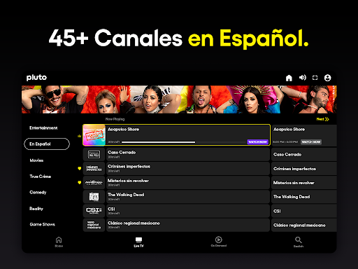PlutoTV Screenshot image