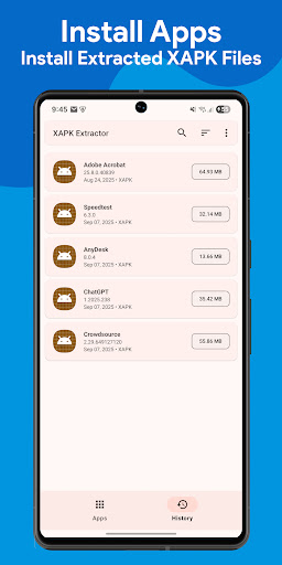 XAPK Extractor & App Analyzer Screenshot image