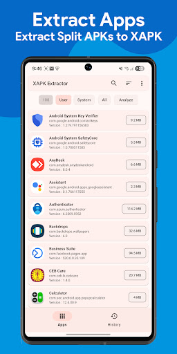 XAPK Extractor & App Analyzer Screenshot image
