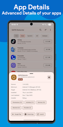 XAPK Extractor & App Analyzer Screenshot image