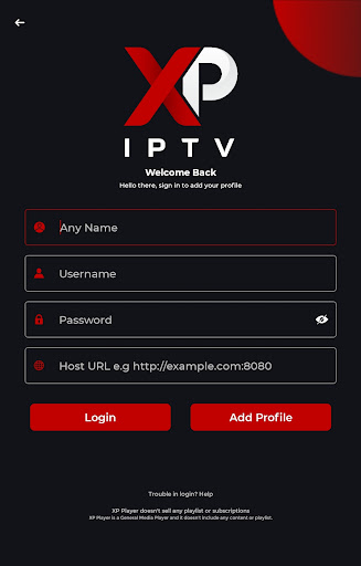 XP IPTV Screenshot image