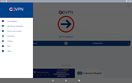 VPN secure fast proxy by GOVPN Screenshot image