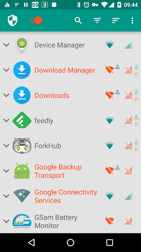 NetGuard Screenshot image