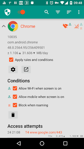 NetGuard Screenshot image