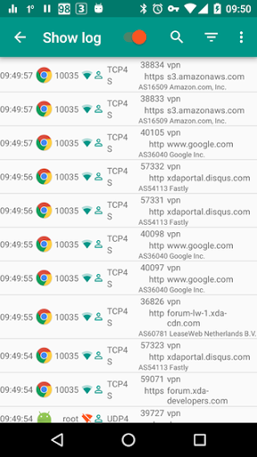 NetGuard Screenshot image