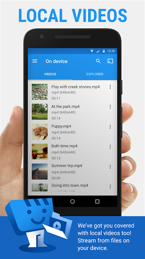 Web Video Cast Screenshot image