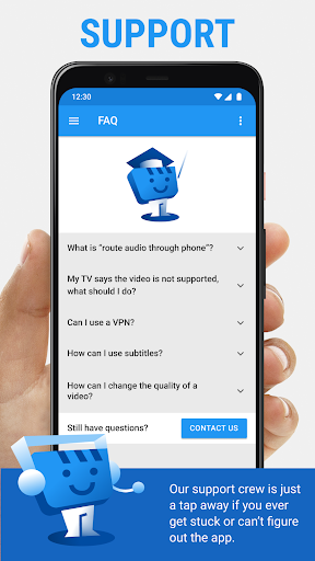 Web Video Cast Screenshot image