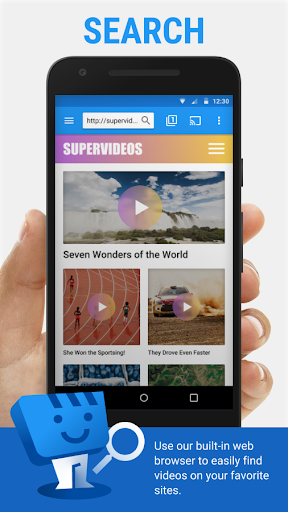 Web Video Cast Screenshot image