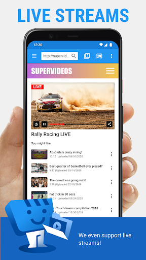 Web Video Cast Screenshot image