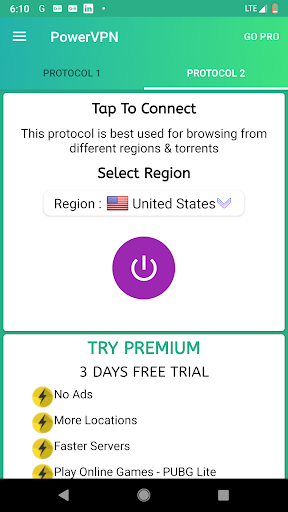 Power VPN Screenshot image
