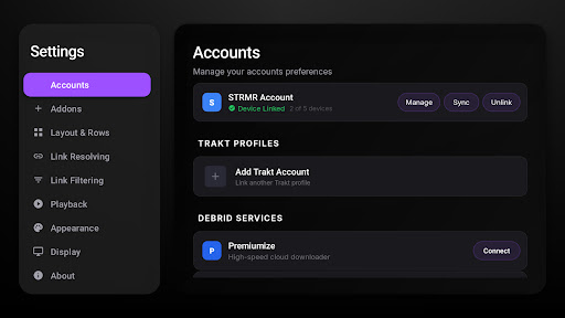 STRMR TV Screenshot image