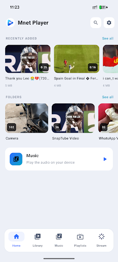 MNET Player Screenshot image