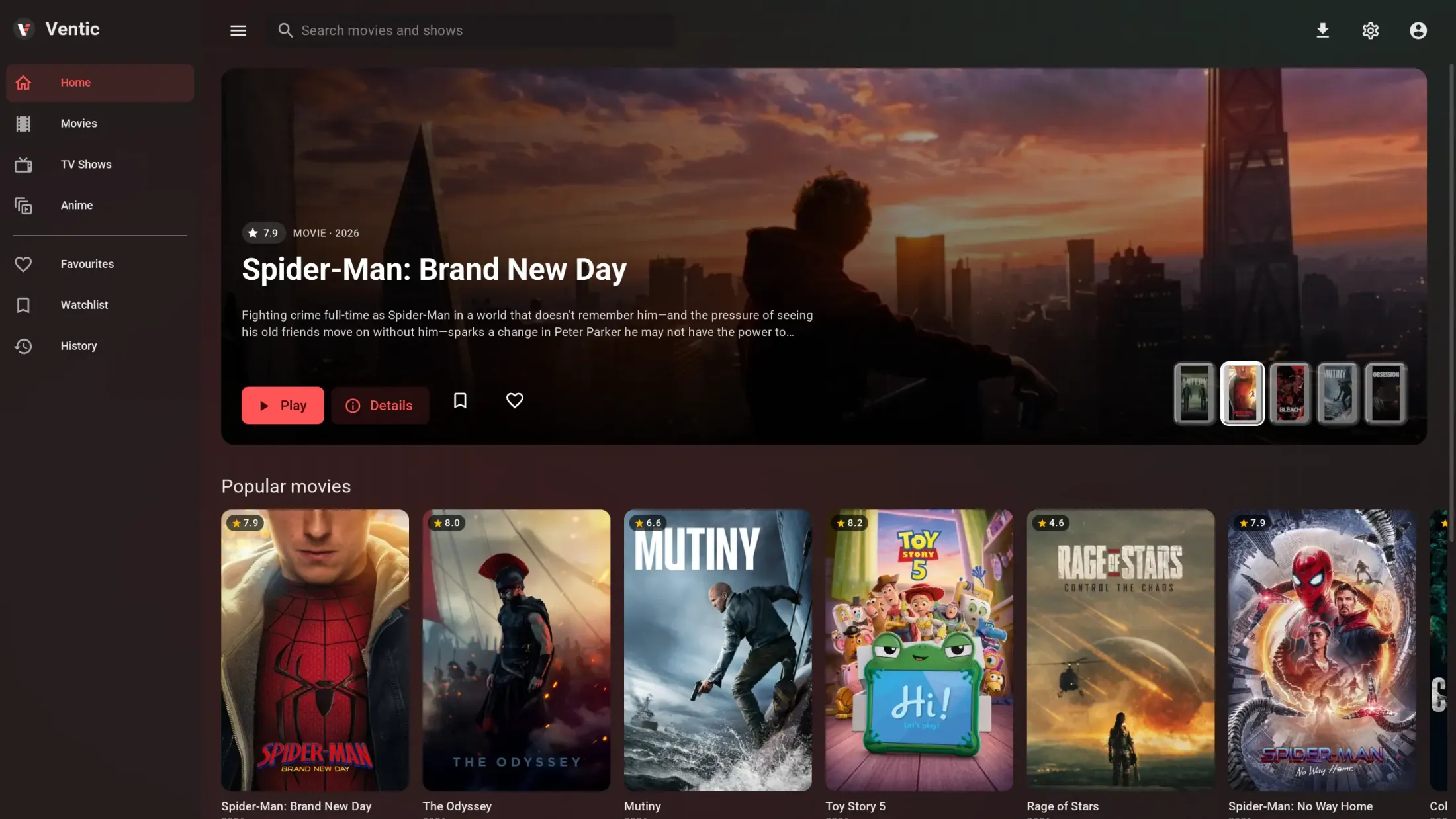 Ventic Screenshot image